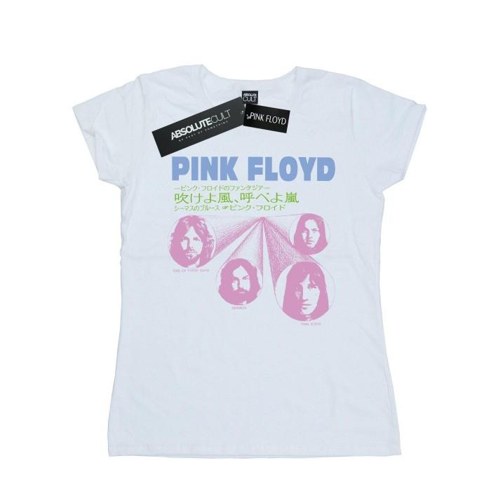 

Pink Floyd Womens/Ladies One Of These Days Boyfriend Fit Cotton T-Shirt XXL білий