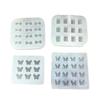 Multi Purpose Silicone Mold Mini Bone Shape For Cotton Candy Chocolate Ice Cubes Food Safe Temperature Resistant Easy To Use
