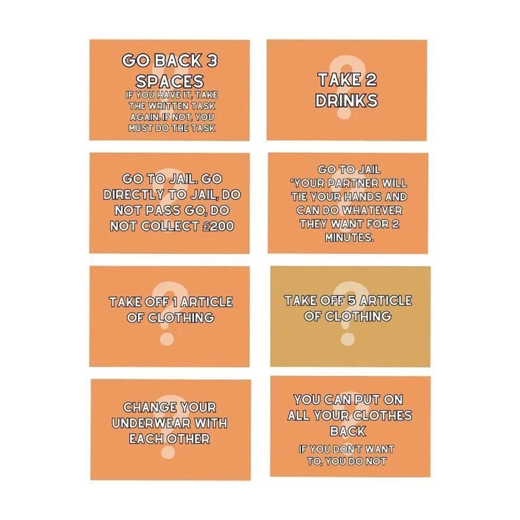 Adult Couple Game Night Board Game Easy Using Couples Bedroom Games for Girlfriend Boyfriend