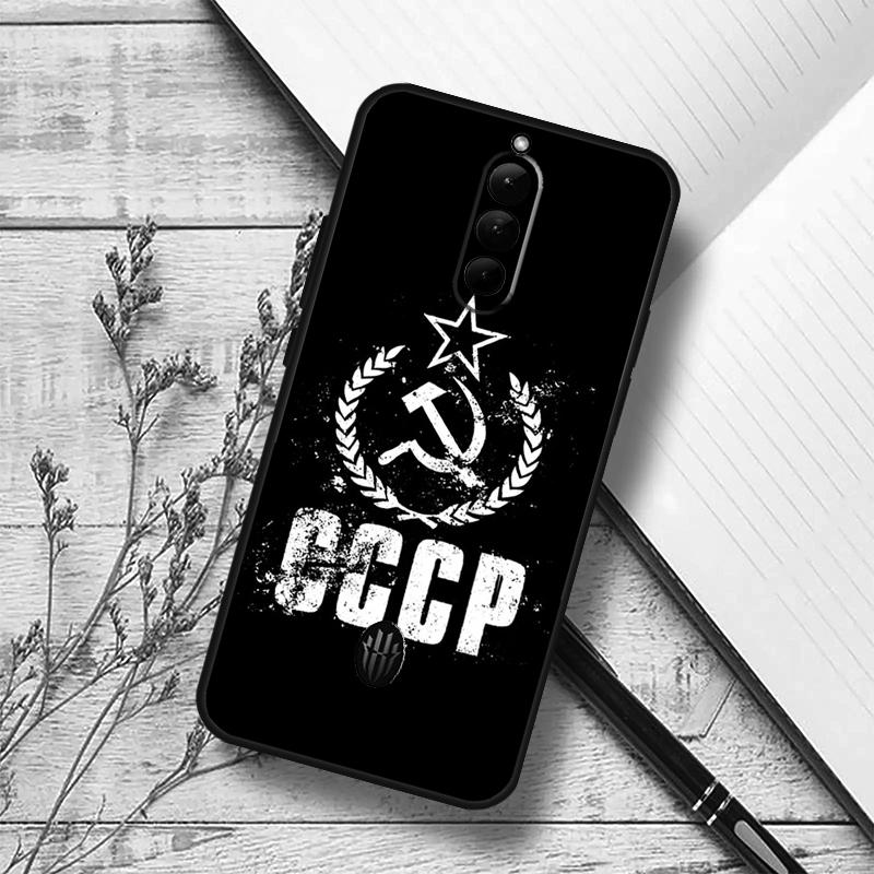 Red Soviet Union USSR Flag Case For ZTE Nubia Red Magic 11 10S 9S 8S 8 9 10 Pro Plus 6 7 6S 7S RedMagic 10 Air Cover