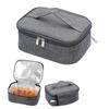 ZenCT Electric Lunch Bag, CT231, Gray, with Built-in Heater, Heats Up To 50C, Insulates for Hot and Cold Lunches, Removable Heater, Fully Washable, L
