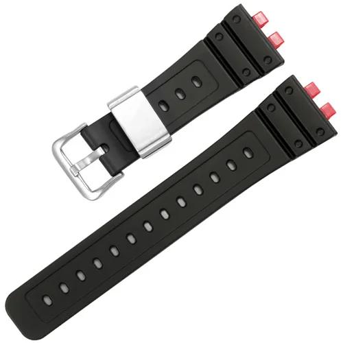 

Hars Horloge Accessoires Подходит для Casio GMW-B5000 GM-B2100 Ремешок мужской Спортивный Водонепроницаемый Черный Резиновый Ремешок Браслет