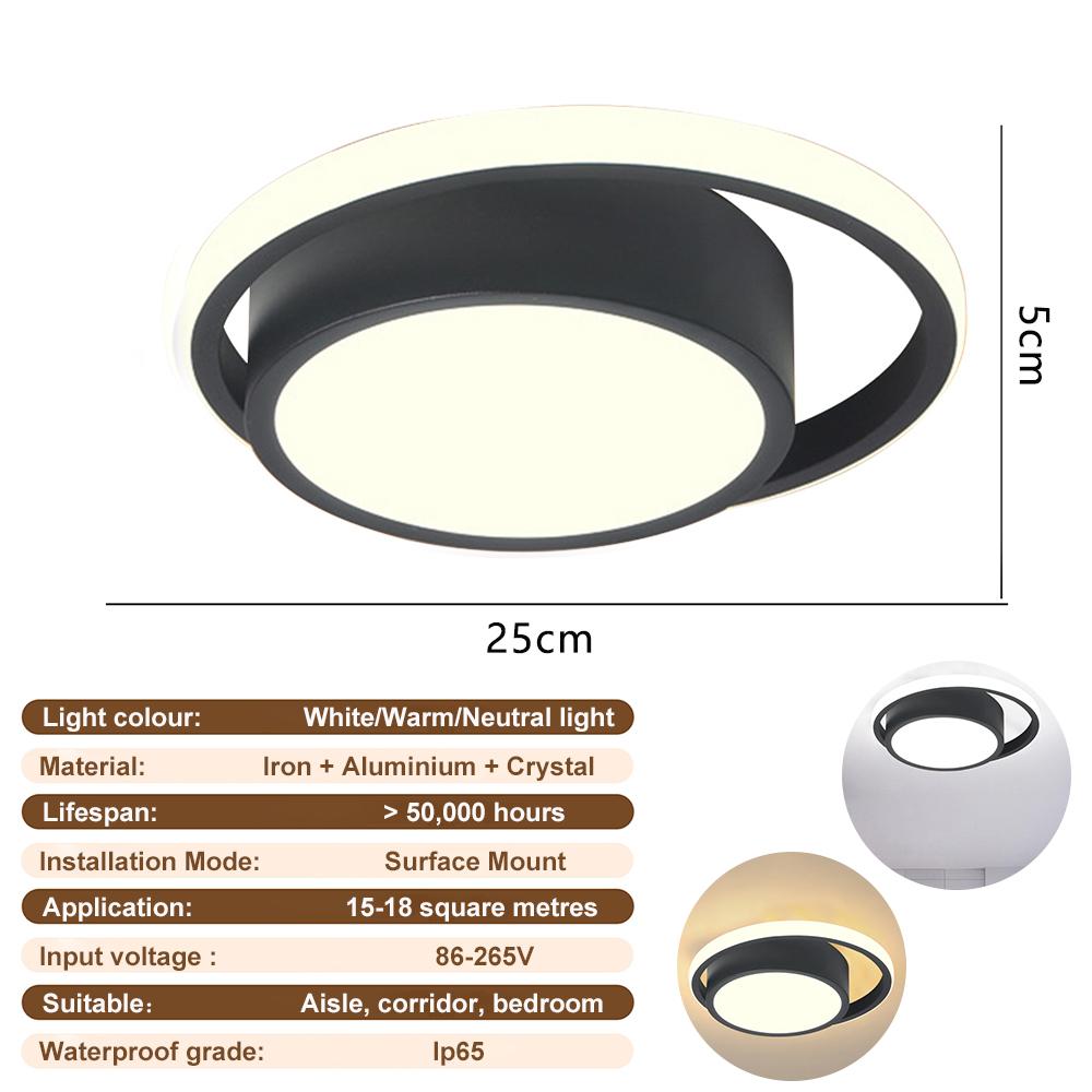 Modern Aisle LED Ceiling Lamp Simple Minimalist Chandelier For Corridor Entrance Attic Indoor Lighting Fixtures Pendant Light