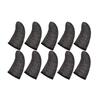 10PCS Breathable Gaming Finger Sleeves Nano Fiber Gaming Fingertip Covers  Mobile Gaming