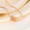 Seiko full diamond star necklace wind sexy Internet celebrity collarbone chain