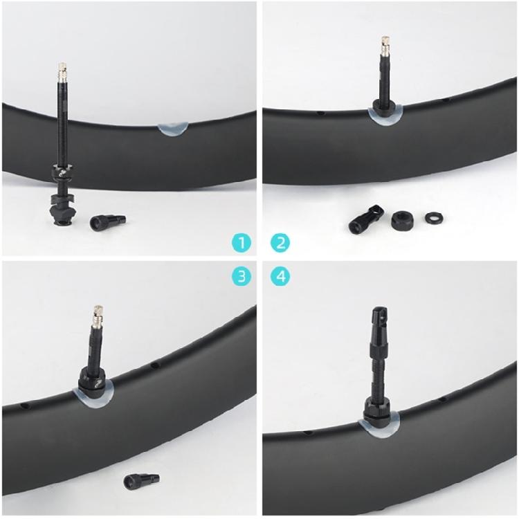 Durability Aluminum Valves Stem Reliability Aluminum Alloys Valves for Enthusiasts and Professional Cyclists