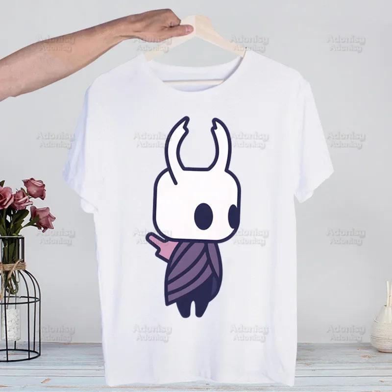 Hollow Knight Game Shirt Novelty  Vintage Crew Hollow Crew Team Neck  Unisex's T-Shirt Wo Unisex Top Tee Gift Streetwear Shirt