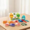 Dinosaur Egg Bead Sorting Toy | Number Recognition Exercise Wooden Educational with