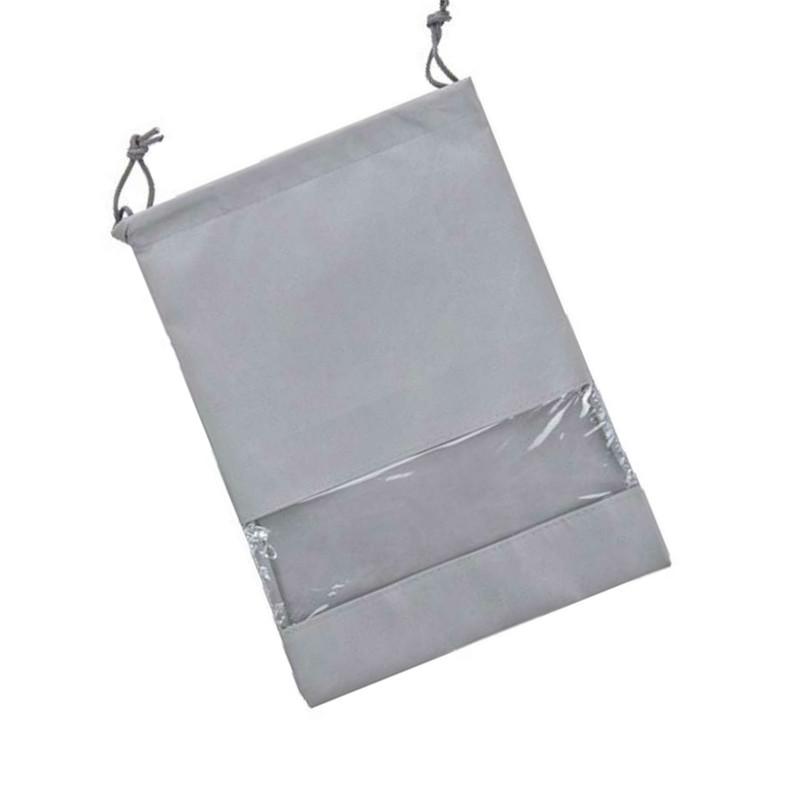 Home Laundry Shoe Travel Portable Pouch Tote Drawstring Storage Bag Organizer