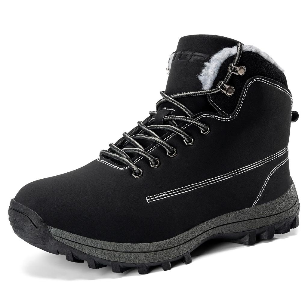 Ziitop Snow Snow Cold Weather Trekking Outdoor Hiking Winter Shoes Men's Boots, High-Top Shoes, Shoes, Shoes, Boots, Waterproof, Warm, Non-Slip,
