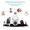 Smart Wireless Night Vision E27 Bulb Camera - HD Monitoring