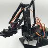 De bras mécanique robotique avec 4 pour kits de bricolage jouet scientifique