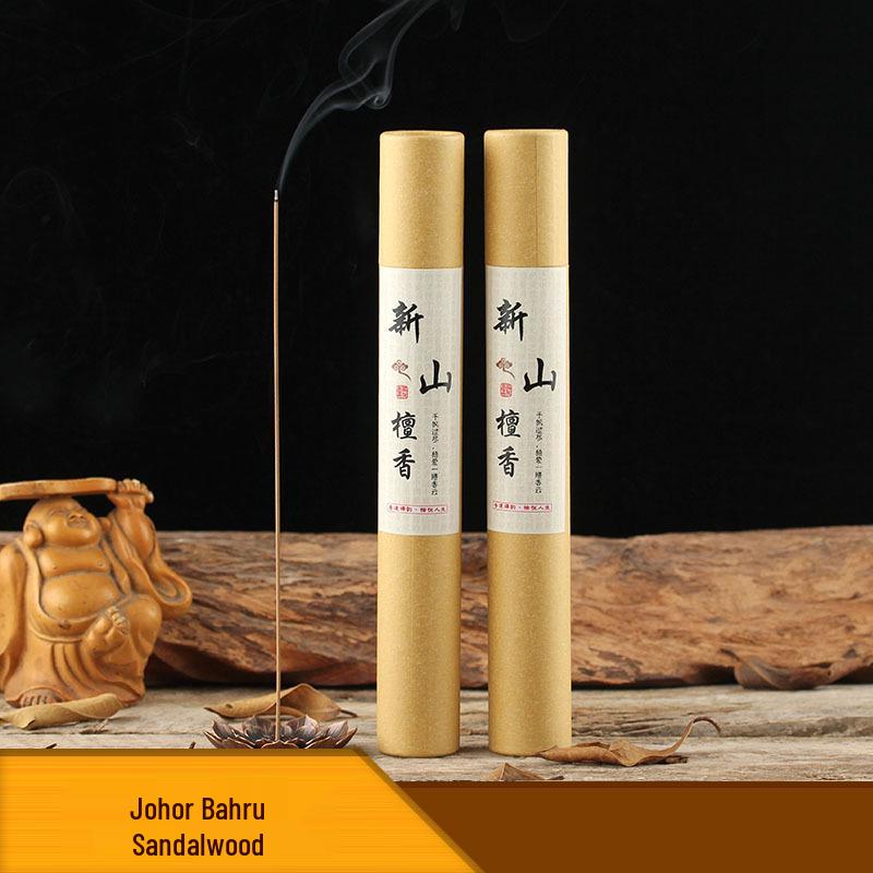 Natural Mountain Sandalwood Coil Incense - Buddha Offering & Fresh Air, 50g