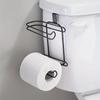 Space-Saving Metal Toilet Paper Holder - Easy Install, Over-Tank Organizer for Rolls & Towels, Stylish Bathroom Storage Solution, Utility Hooks