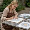 Acrylic Mandala Drawing Stencil Reusable Drawing Template Dot Art Circle Maker  Art Design