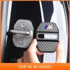 -4PCS Car Door Lock Cover Stickers For BMW 3 5 Series G30 G32 6GT X1 X2 X3 X5 G01 G02 F48 F39 G07 G11 F15 F20 G20 G05 Accessorie