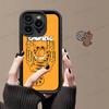 Kawaii Classic G-garfields Cat Phone Case For IPhone 17 16 15 14 13 12 11 Pro Max 16E Plus INS Soft Cover