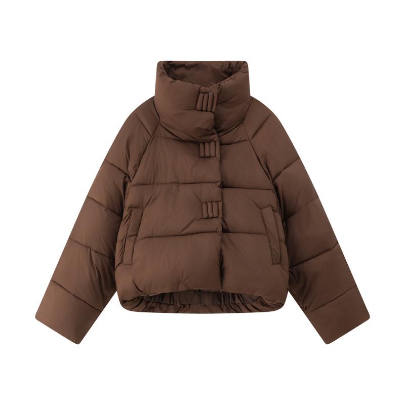 New Cotton-padded Jacket Women's Winter Short Korean Version of The Design Sense of Foreign Style Coat Thick Cotton-padded Loose Cotton-padded Jacket.