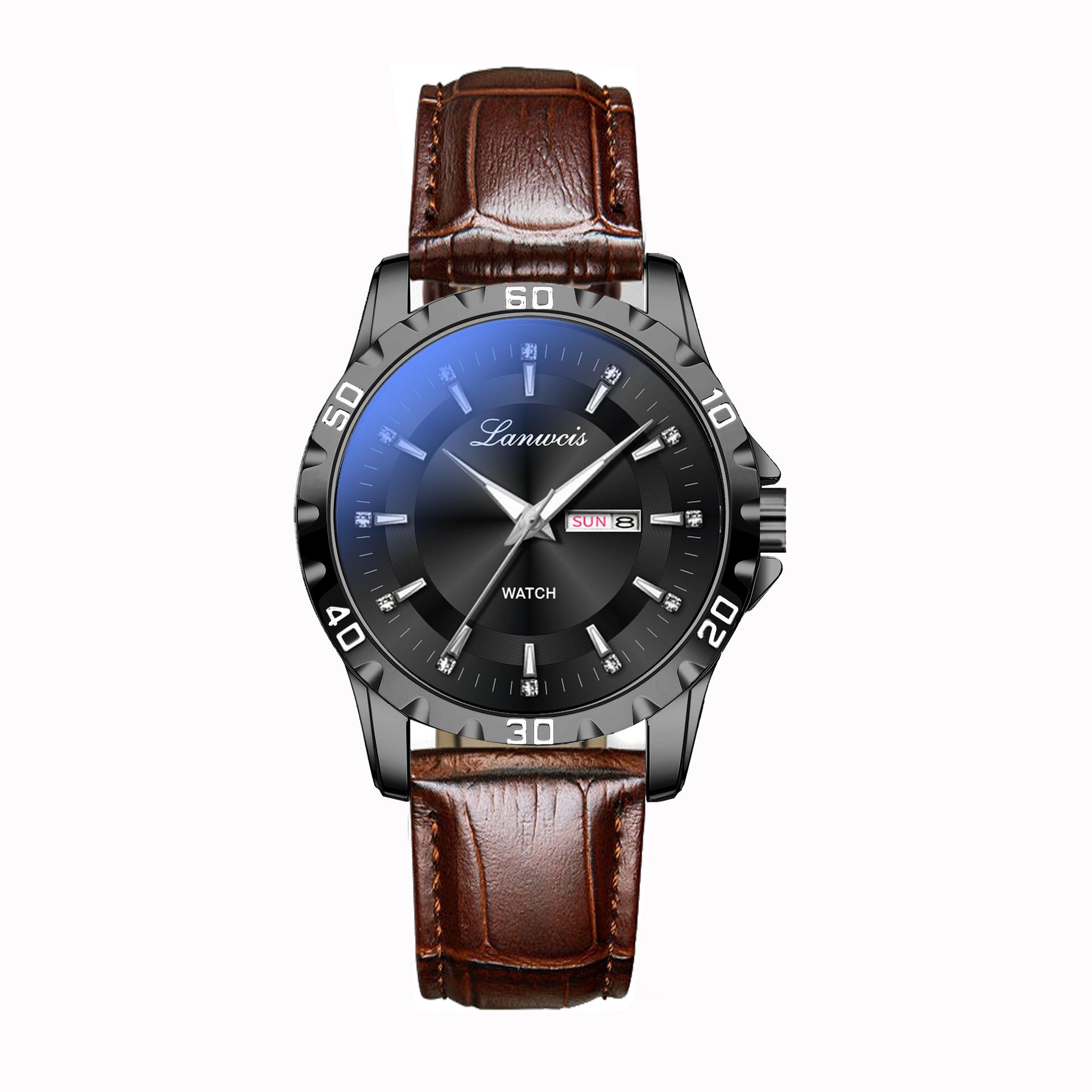 

UTHAI New Men s Watch Fashionable Cool Calendar Night Light Waterproof Steel Strip Sports Style Non Mechanical Quartz Watch