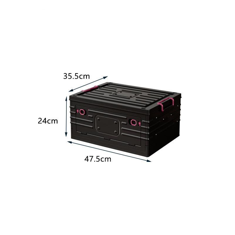 Foldable Storage Boxes Stackable Storage Bin Toys Organizer Large Capacity Clothes Bedding Container Outdoor Car Storage Bin