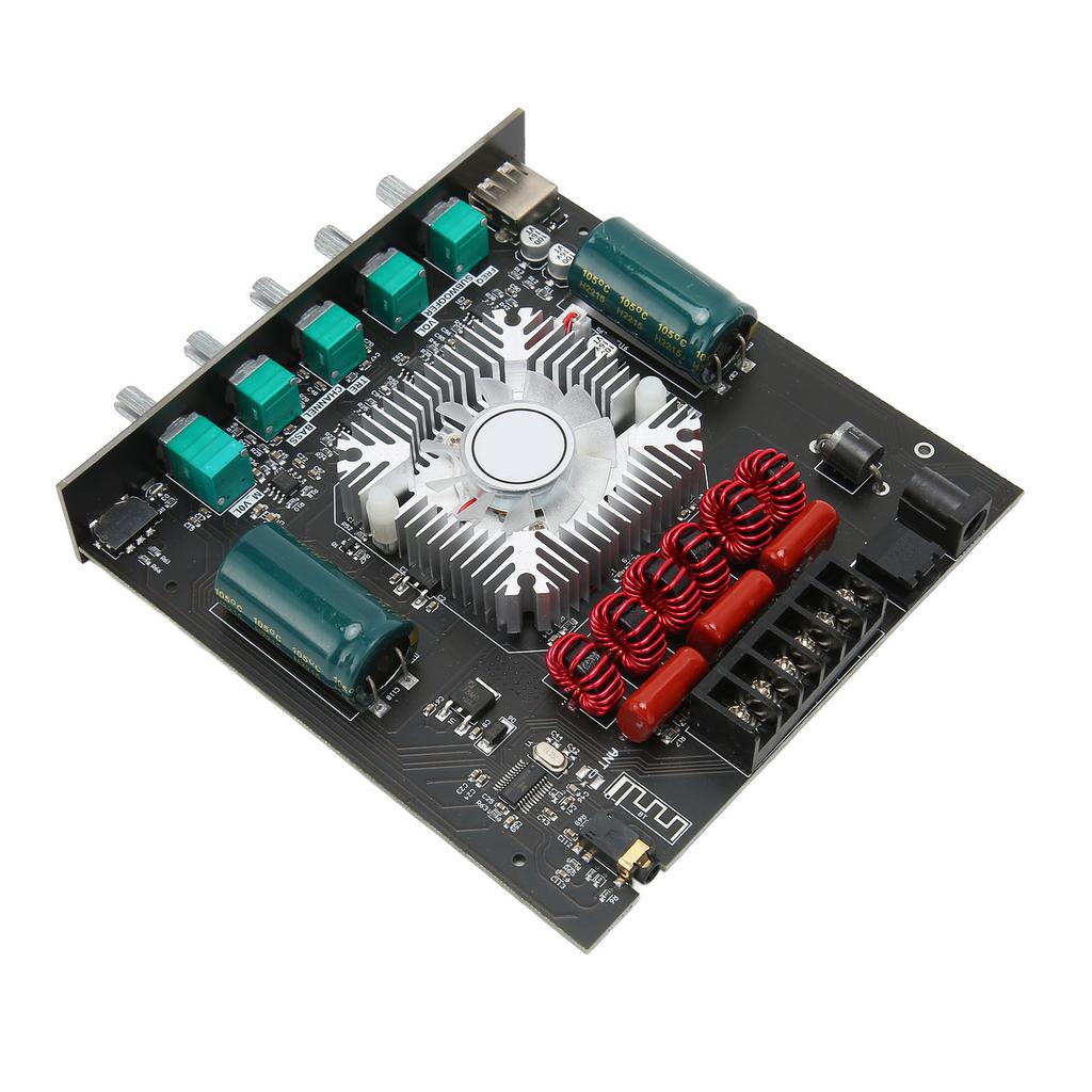 Bluetooth Amplifier Board 2.1 Channel Subwoofer HiFi Wireless Sound Power Amp Module with Treble