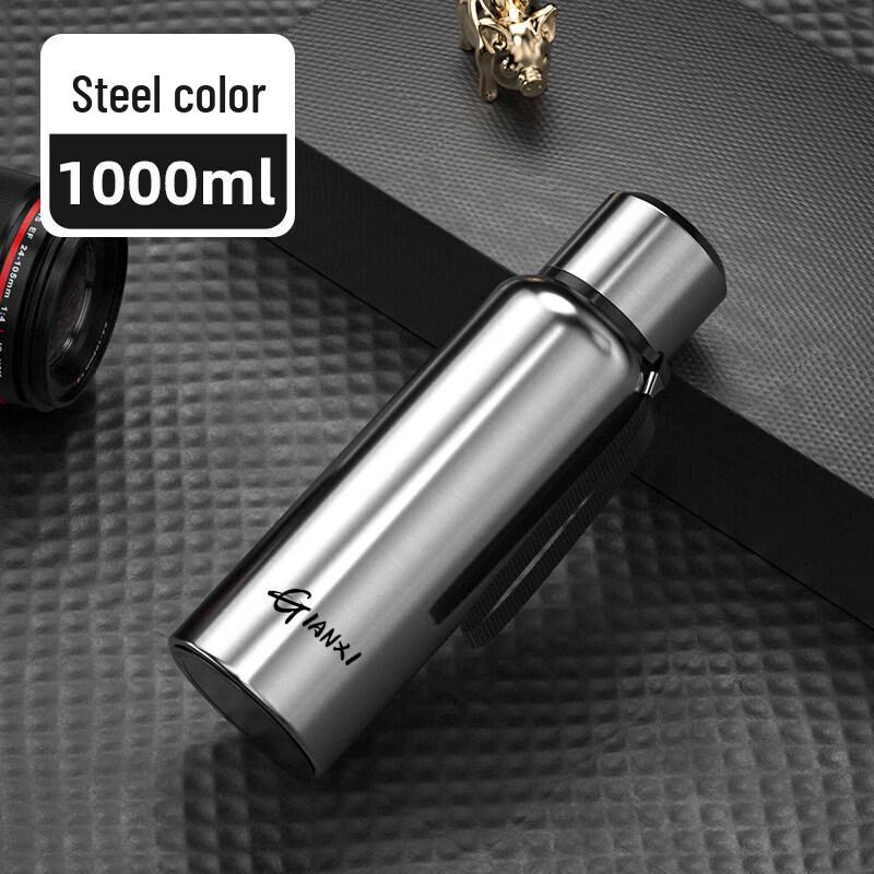 Men s Large Capacity 304 Stainless Steel Insulated Tea Mug with Handle