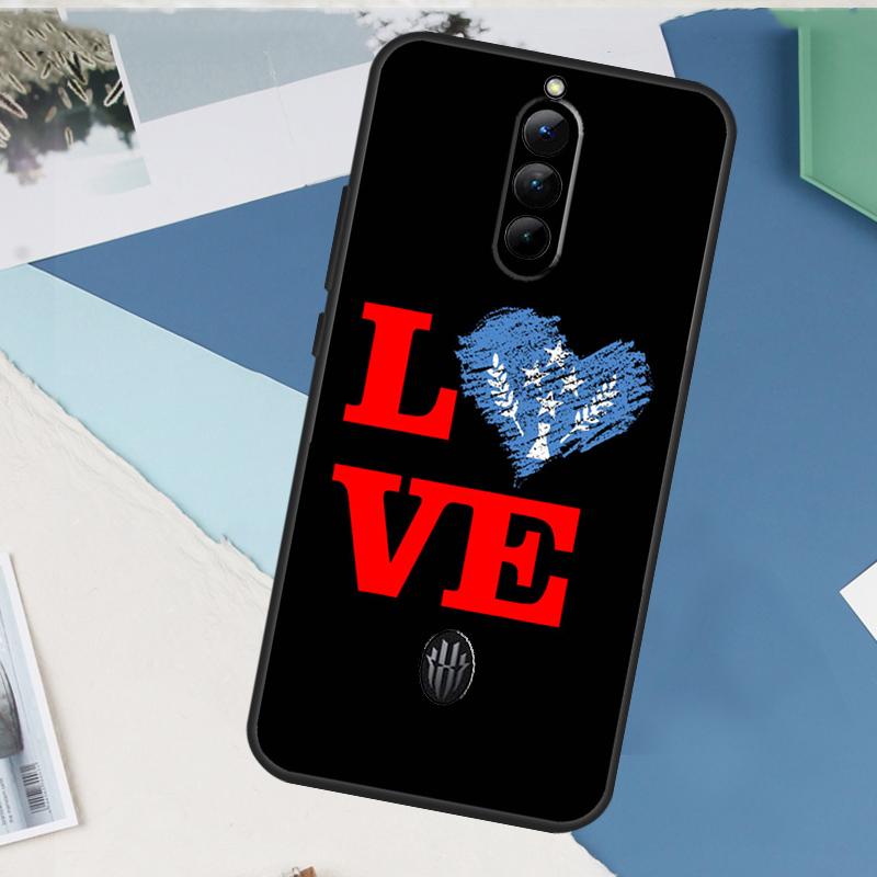 Kosrae Flag Case For ZTE Nubia Red Magic 8S 9S 10S 10 9 8 11 Pro Plus 6 7 6S 7S Pro 5G 6R 10 Air Cover