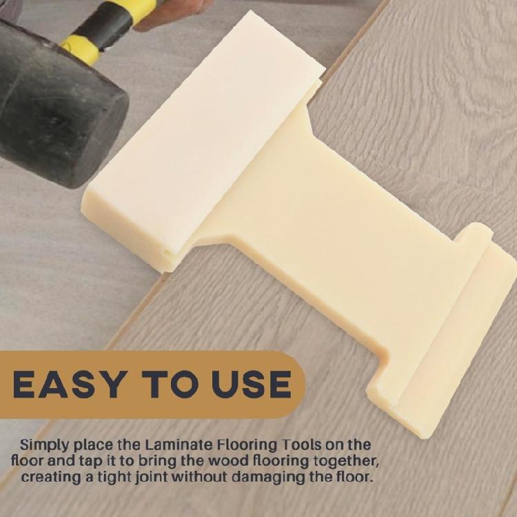 Professional Grade Laminate Flooring Tool Nylon Tappings Block And Installation Kit For Unseamed Wood Flooring