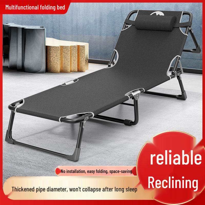 Portable Single Folding Lounge Chair for Office Nap & Lunch Breaks