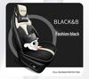 Premium Leather Car Seat Cushion - 24 Models for Five-Seater Fit, Cartoon Design, All-Season Use