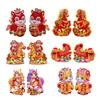 10 Pairs Chinese New Year Door Stickers Zodiac Horse Wall Decals 2026 Year of Horse Couplets for Spring Festival Home Party Decor