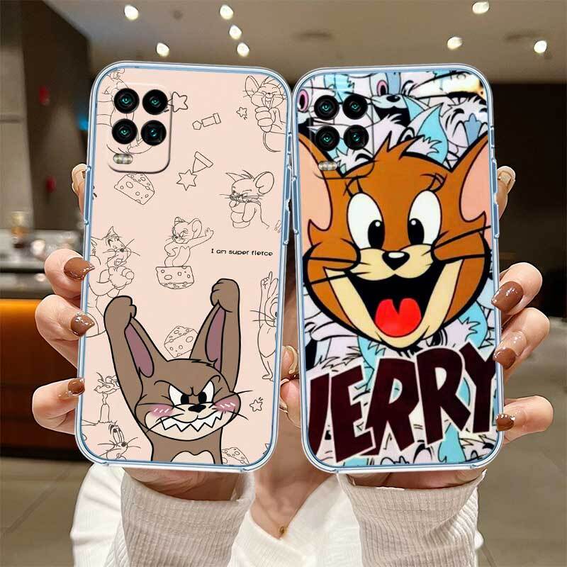Tom and Jerry Cartoon Phone Case for Motorola G14 G15 G24 G30 G31 G32 G34 G41 G42 G51 G52 G50 G60S G60 G62 G72 G71 G73 G84 G85 G200 E32