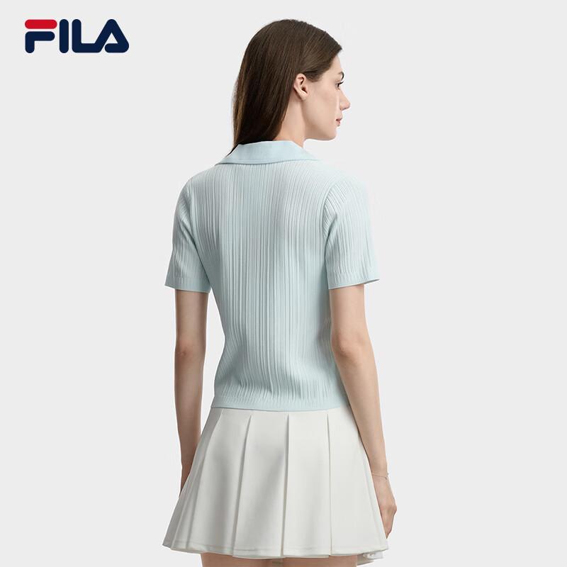 Fila Women's 2026 Summer Short-Sleeve Knitted Top