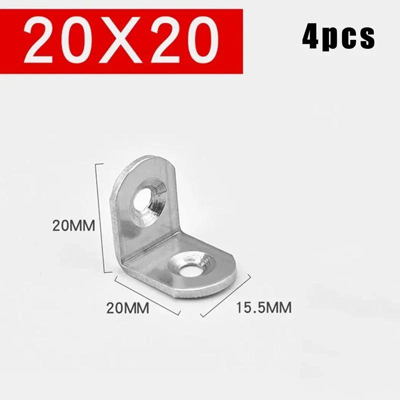 

Утолщенный угловой код из нержавеющей стали, крепежный кронштейн с прямым углом 90 градусов, треугольный кронштейн с L-образным углом