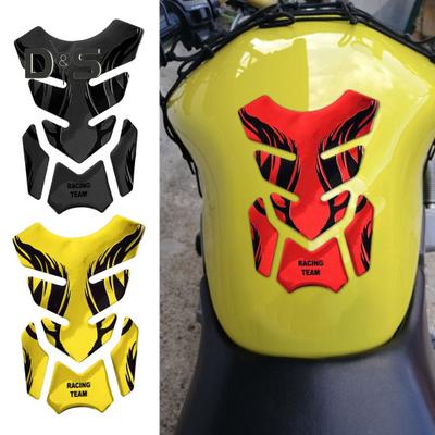 Uniwersalna naklejka 3D na zbiornik paliwa motocykla, samoprzylepna, mocna, wodoodporna, łatwa w aplikacji naklejka ochronna na zbiornik paliwa