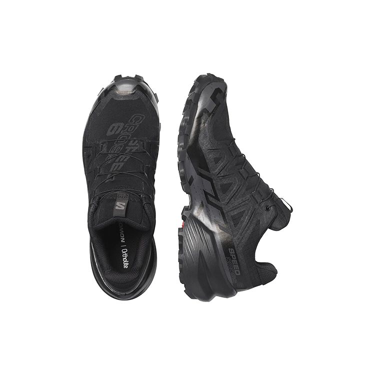 Salomon Speedcross 6 Gtx Cushioning Slip Resistant Durable Low Top Hiking Shoes Women Hiking Shoes Black 417434