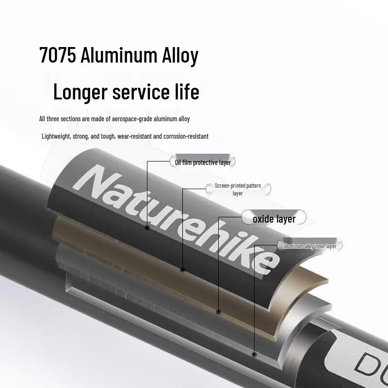Naturehike Qingxue Pro 7075 Aluminum Alloy Trekking Pole