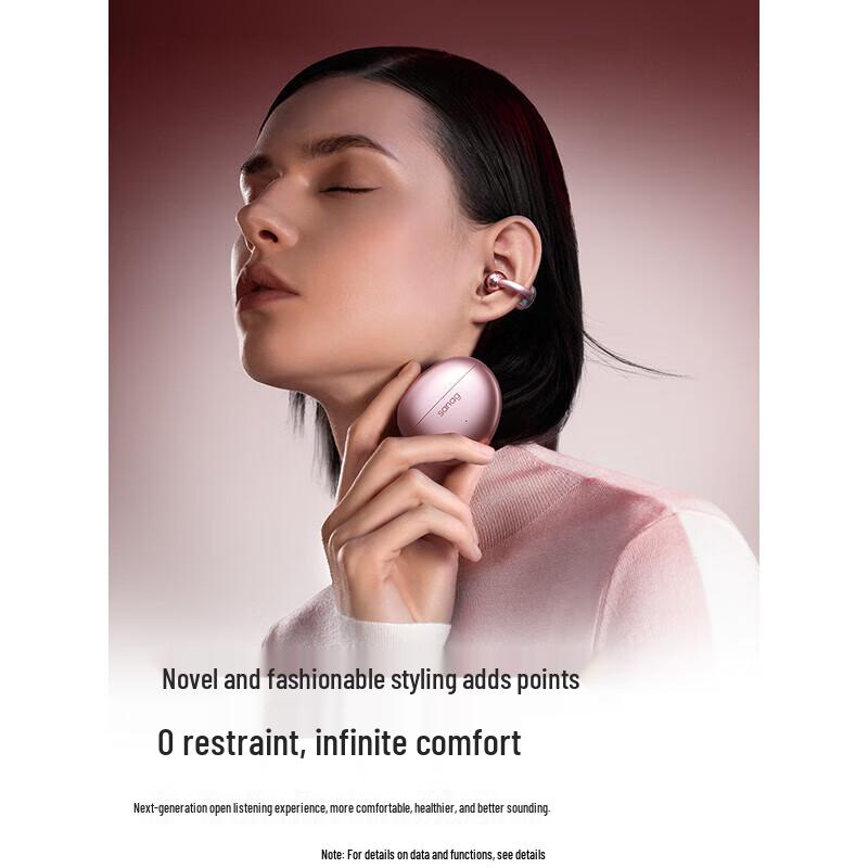 SANAG S7S AI Open-Ear Clip-On Bluetooth Earphones