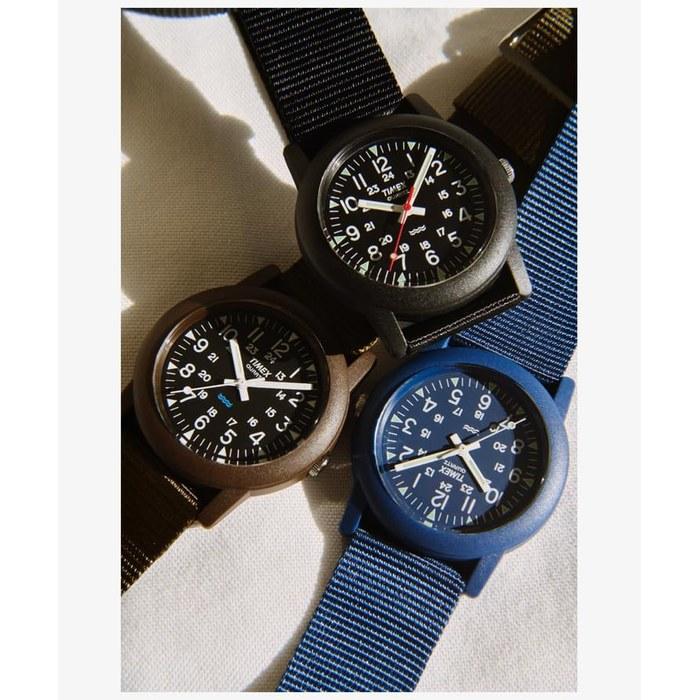 TIMEX Camper 34mm Quartz Analog Watch (Blue)