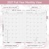 2027 A5 Weekly Planner Notebook with Strap - Customizable High-Value Schedule Book