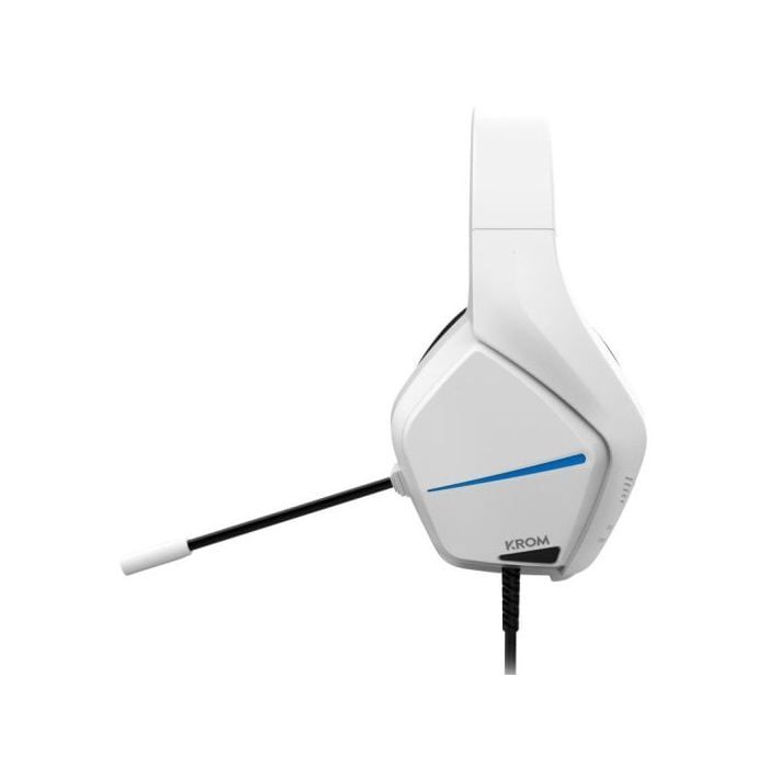 Krom kopa move casque gamng stéréo blanc bleu