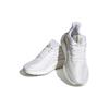 Adidas Alphaboost Sports Casual Shock Absorbing Breathable Low Top Running Shoes Unisex Sneakers White IF3406