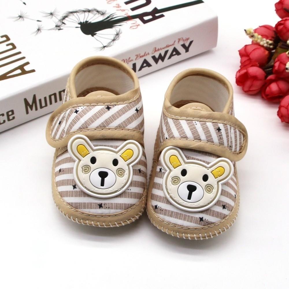 Soft Sole Baby Shoes Cartoon Bear First Walker Shoes Cute Toddler Shoes  Baby Boy Girl