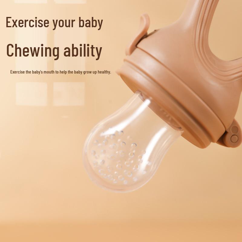 Silikonová síťka na kousátko na ovoce a zeleninu pro miminka