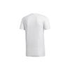 Adidas T Shirts Men's White Crew Neck Moderate Straight Fit DI0302
