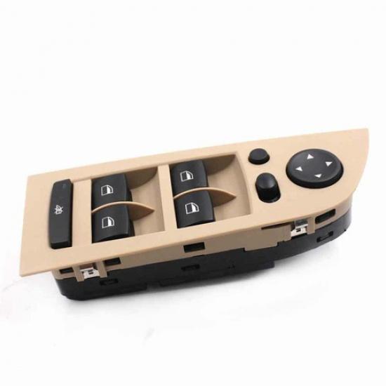 For Bmw New 3 Series Front Window Lifter Assembly Switch Beige 61319217334