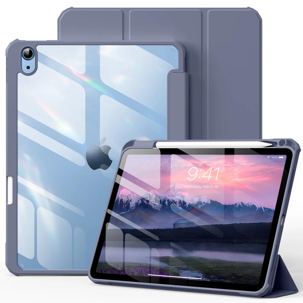 Transparent Acrylic Back Case for IPad Pro Air 13 11 12.9 10 9 8 7 6 5 4 Th Gen Mini 6 Soft Skin Feel Shockproof Protect Cover