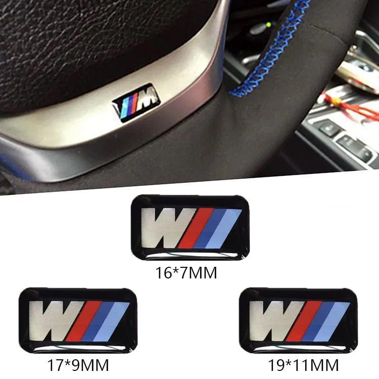 3D ABS Car Body Rear Trunk Badge Emblem For BMW M Logo Sticker Decoration Accessories M1 M2 M3 M4 M5 M6 X7M X2M X4M X3M X5M X6M