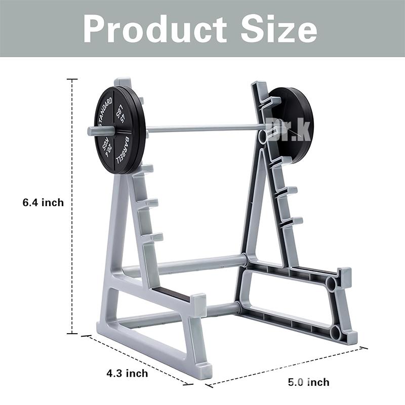 Squat Rack Pen Holder for Desk, Barbell Rack Pen Holder, Gym-themed Unique Shape, Office Stationery Organizer Decor