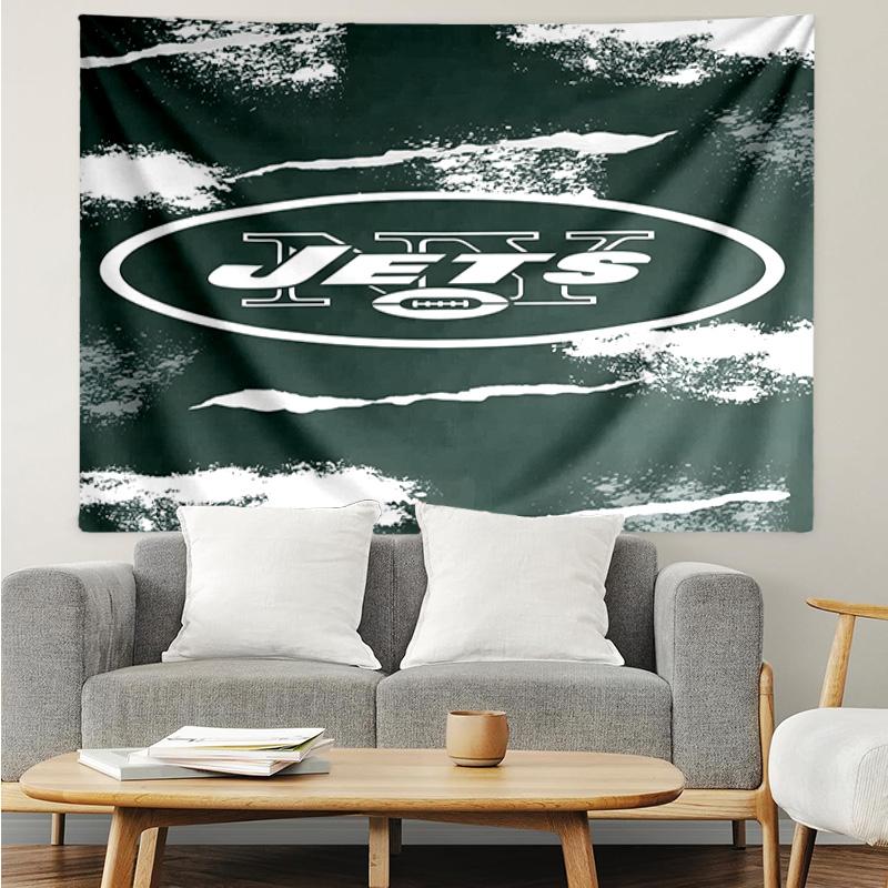 New York Football Logo Quick-Dry Tapestry Hanging for Bedroom,Livingroom, Playroom,Decor Art Room Wall Tapestry Holiday and Birthday Gifts